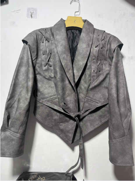 Manteau Femme Hiver Chic avec Ceinture Adjustables