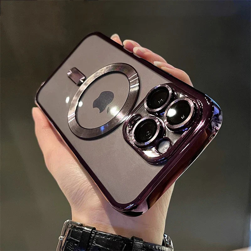 Étui iPhone en Or Brillant et Résistant