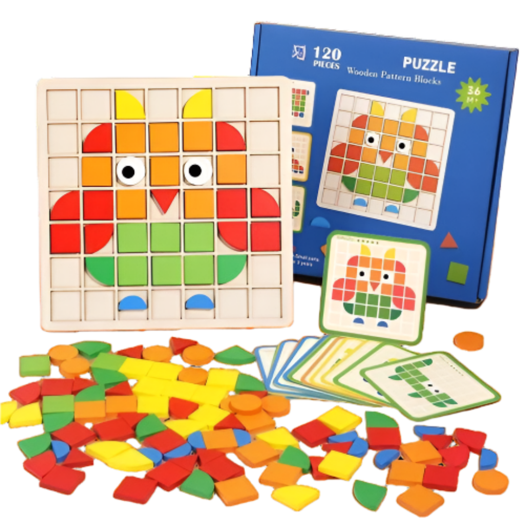 Jeu Éducatif Bois Intelligent pour Enfants - BlxckFR