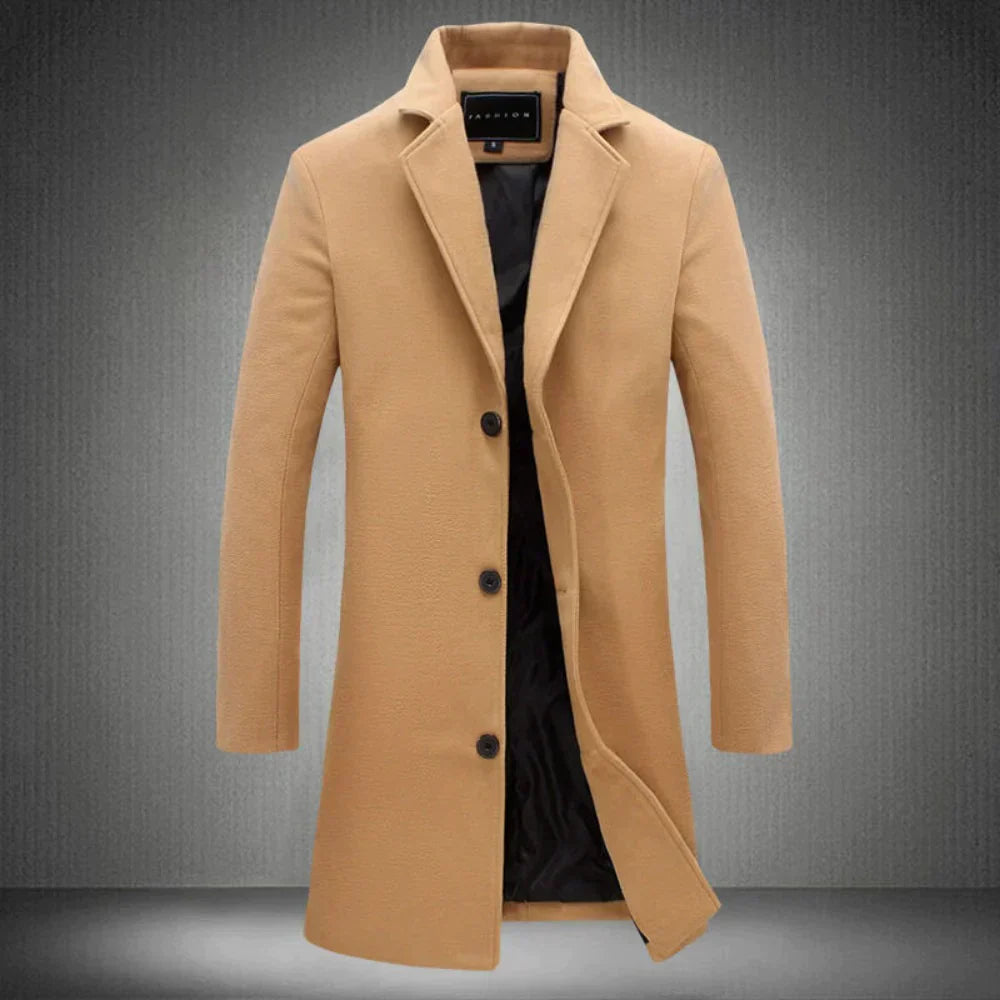 Manteau pour Hommes en Laine Élégant 4