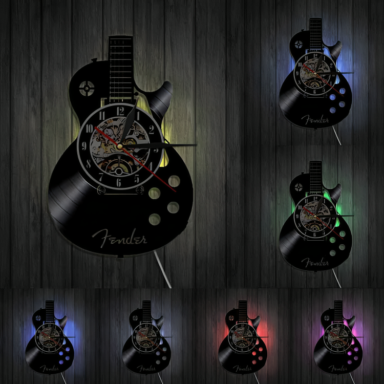 Pendule Murale Originale pour Amateurs de Musique