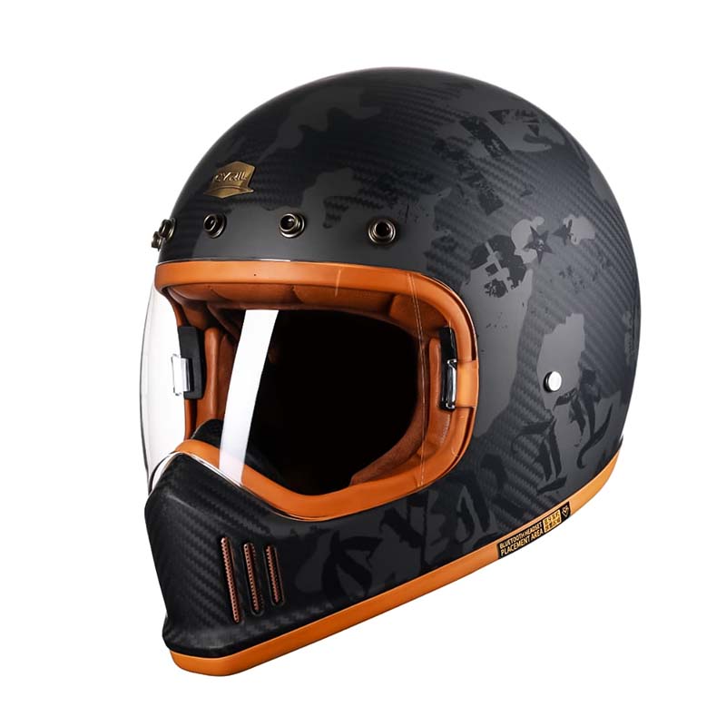 Casque Moto Full-Face Léger et Sécurisé - Foivo
