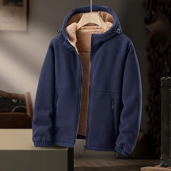 Veste à Capuche Sherpa Ultra Chaude pour Homme