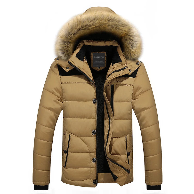 Manteau Hiver Douillet pour Hommes | Style Chic et Chaleur Extrême