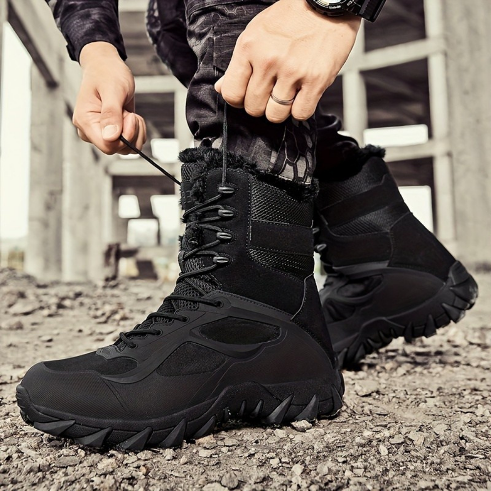 Bottes Hivernales Homme Imperméables et Chauffantes