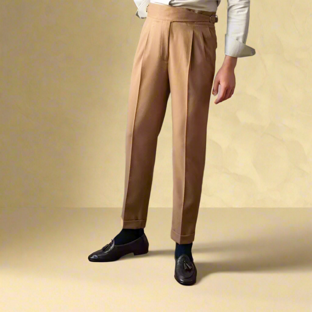 Pantalon Homme Slim Fit Élégant