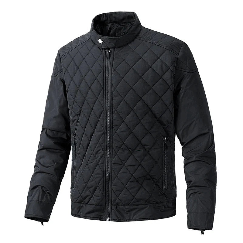 Veste Hiver Cuir Doublée Isolée pour Homme