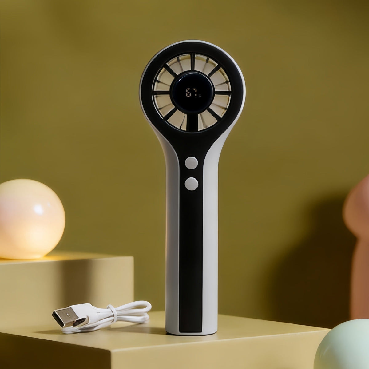 Mini Ventilateur Portable Femme Tendance 6