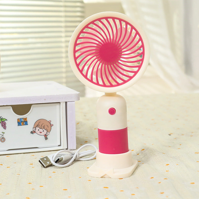 Mini Ventilateur Portable Rechargeable Design Moderne 6