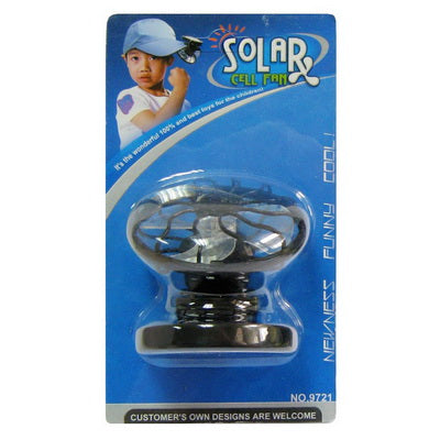 Mini Ventilateur Solaire Portable à Clip pour Voyage 4