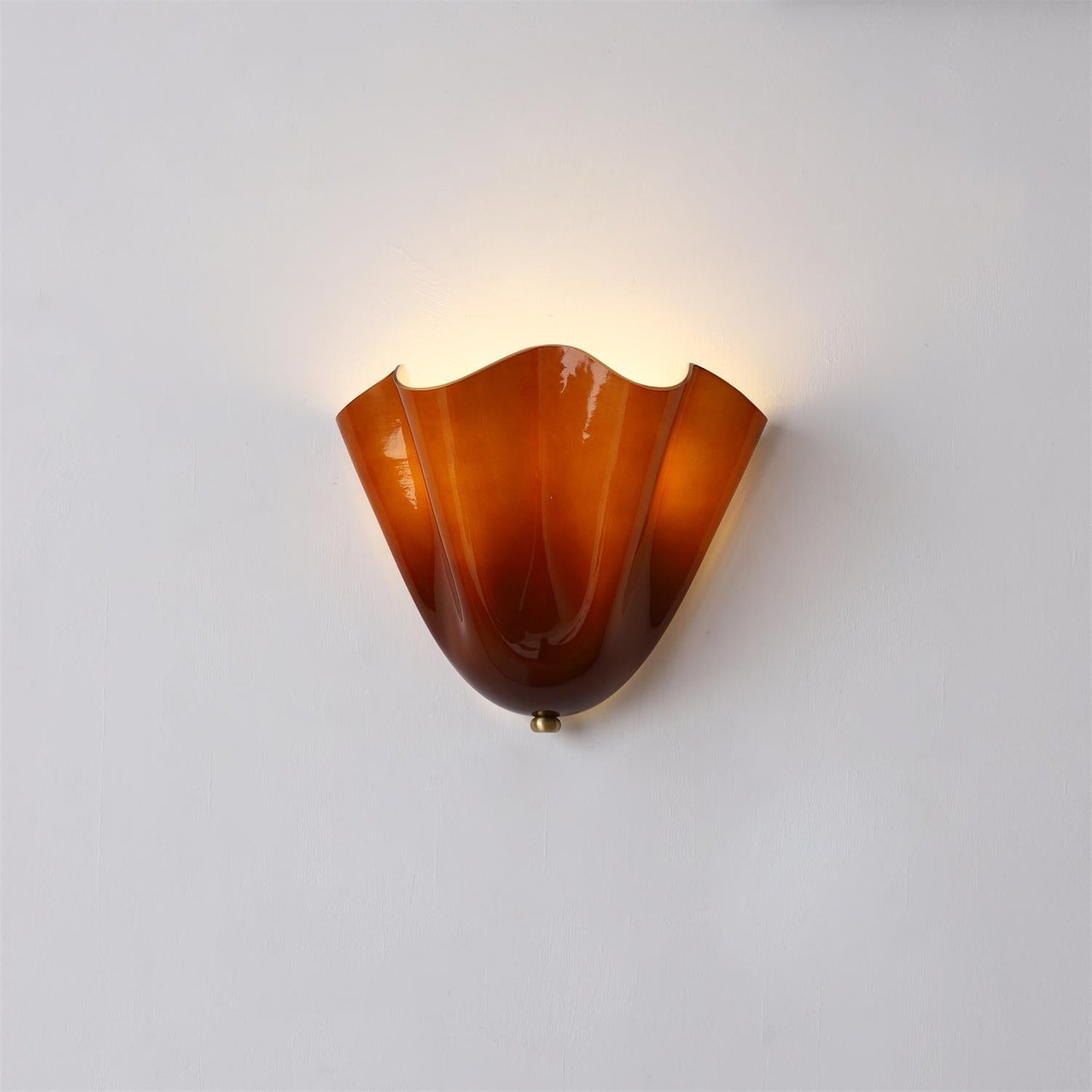 Lampe Murale Feuille Naturelle avec Décoration Élégante