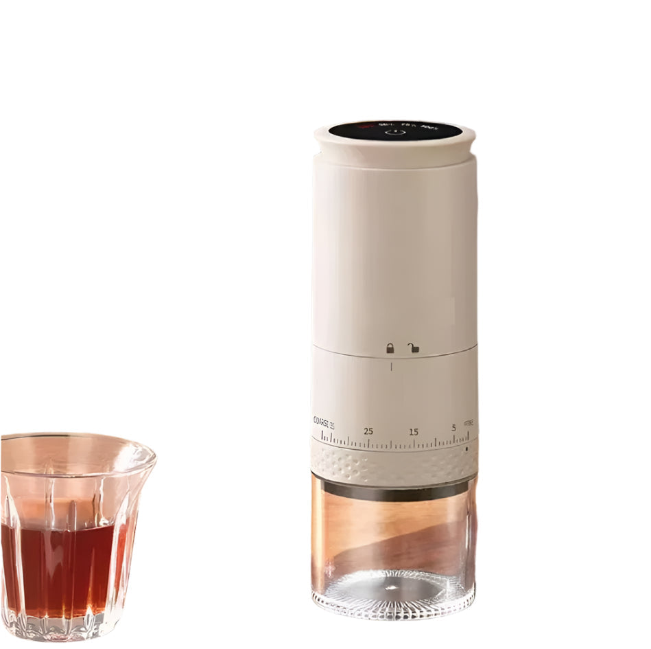 Moulin À Café Électrique Portable Réglable Pour Un Café Fraîchement Moulu 4