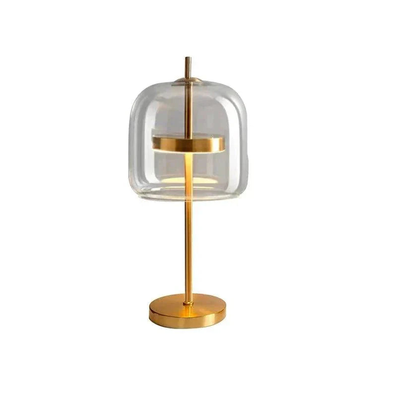 Lampe Verre Clair Moderne LED Élégante