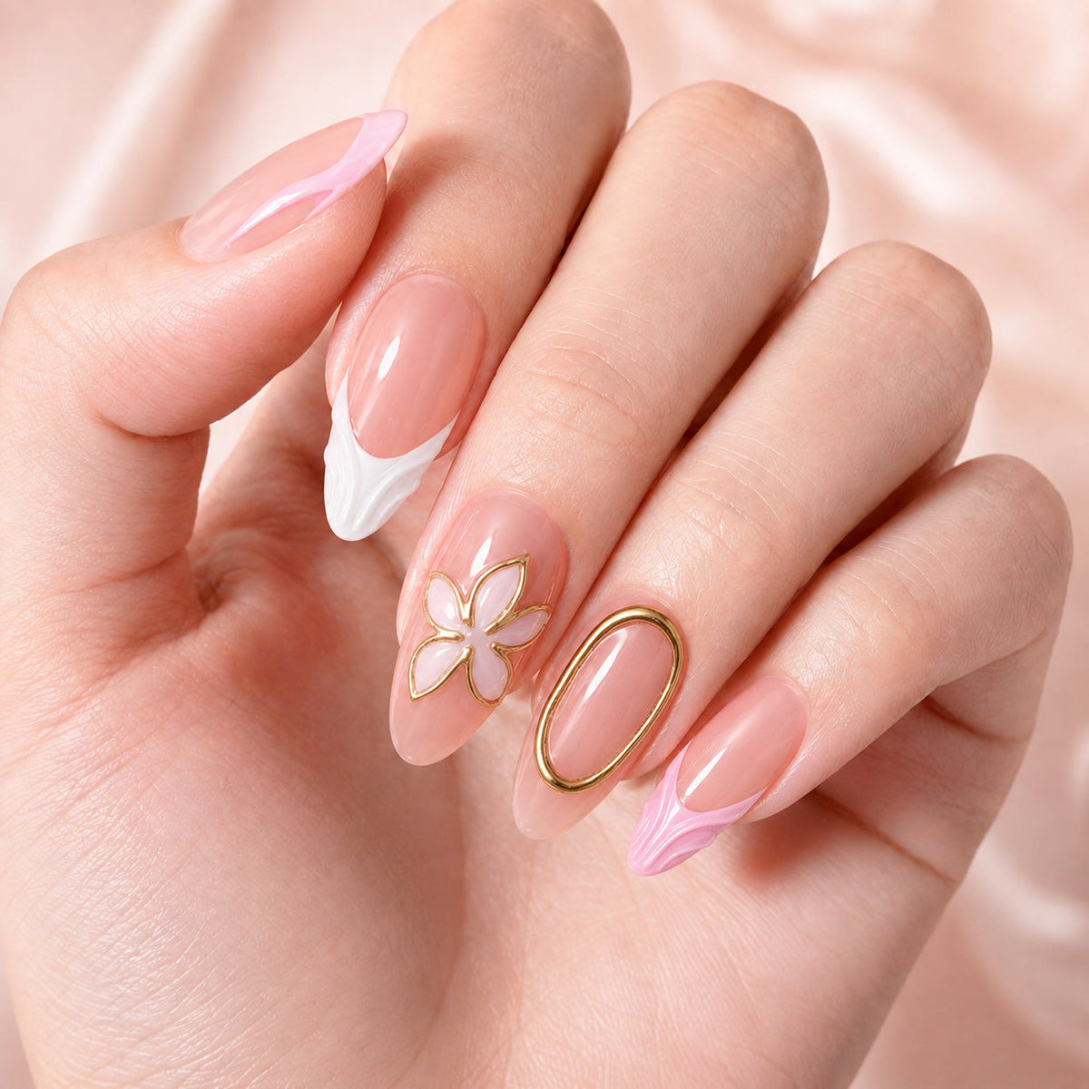 Ongles Artificiels à Presser pour Femme Style Varié 5