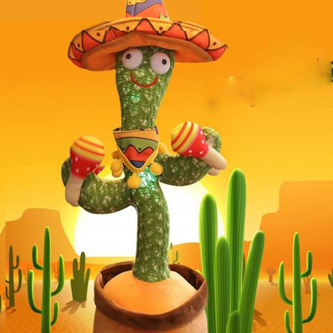 Cactus Danseur Amusant - Jouet Interactif pour Enfants