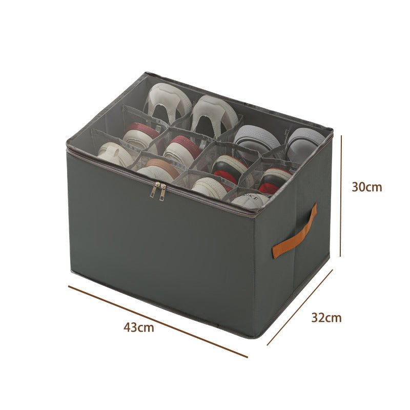 Organisateur Chaussures Pliable Compartiments Multiples