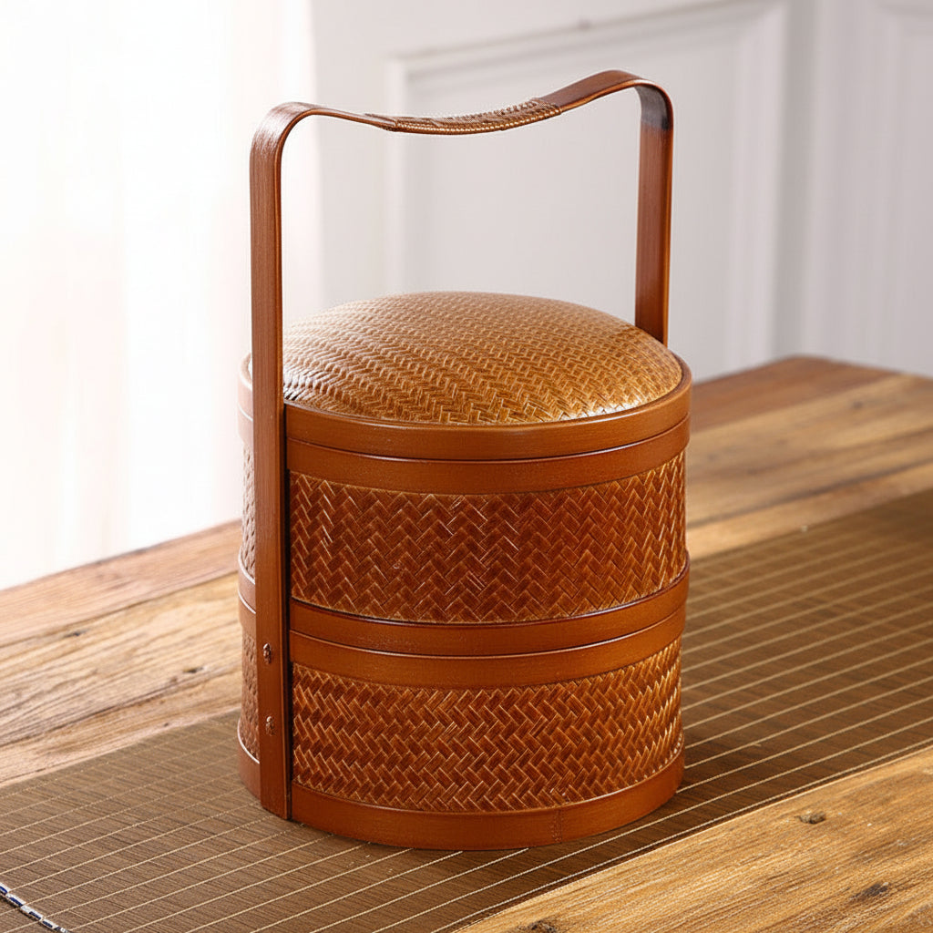 Panier de Rangement Vintage Pratique et Décoratif pour Femme 6