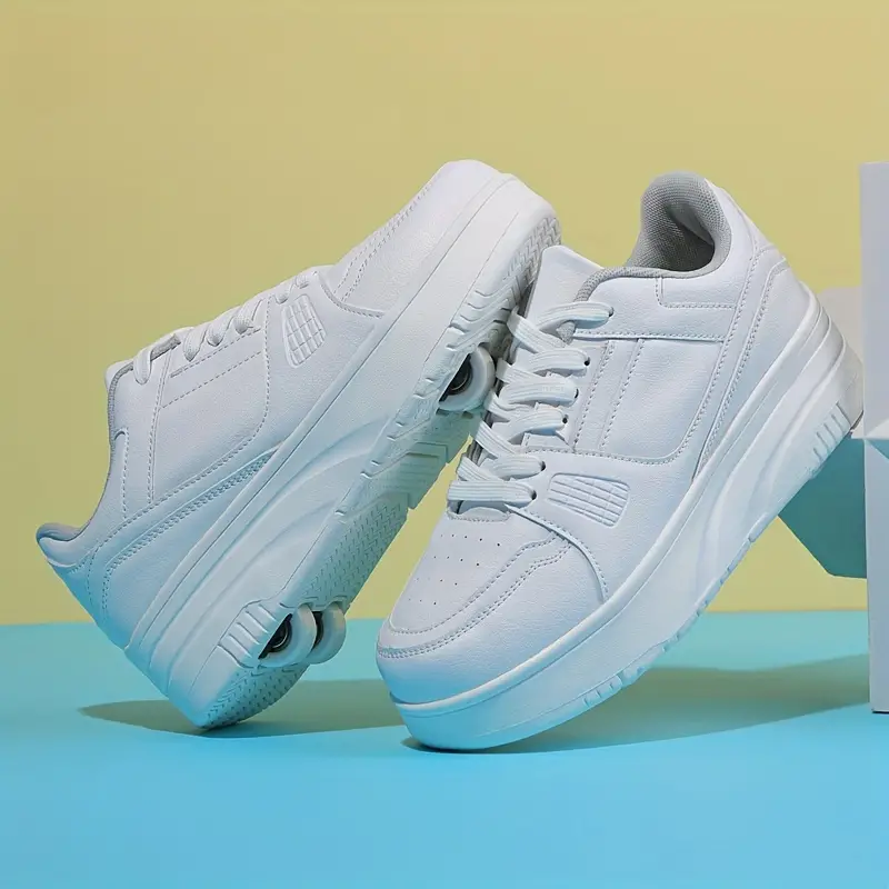 Patins à Roulettes Enfant Polyvalents Confortables avec Roues Amovibles 9