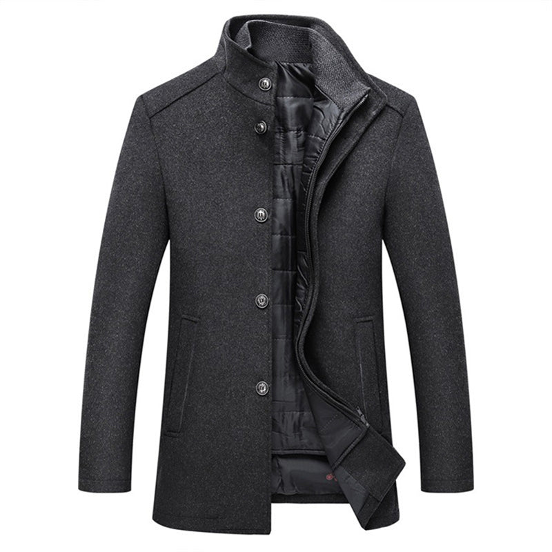 Manteau Homme Classique Élégant Hiver