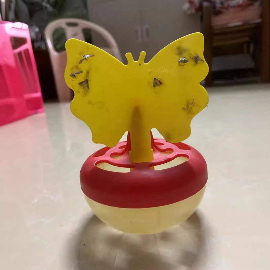 Piège à insectes en forme de papillon avec réservoir rechargeable pour extérieur 4