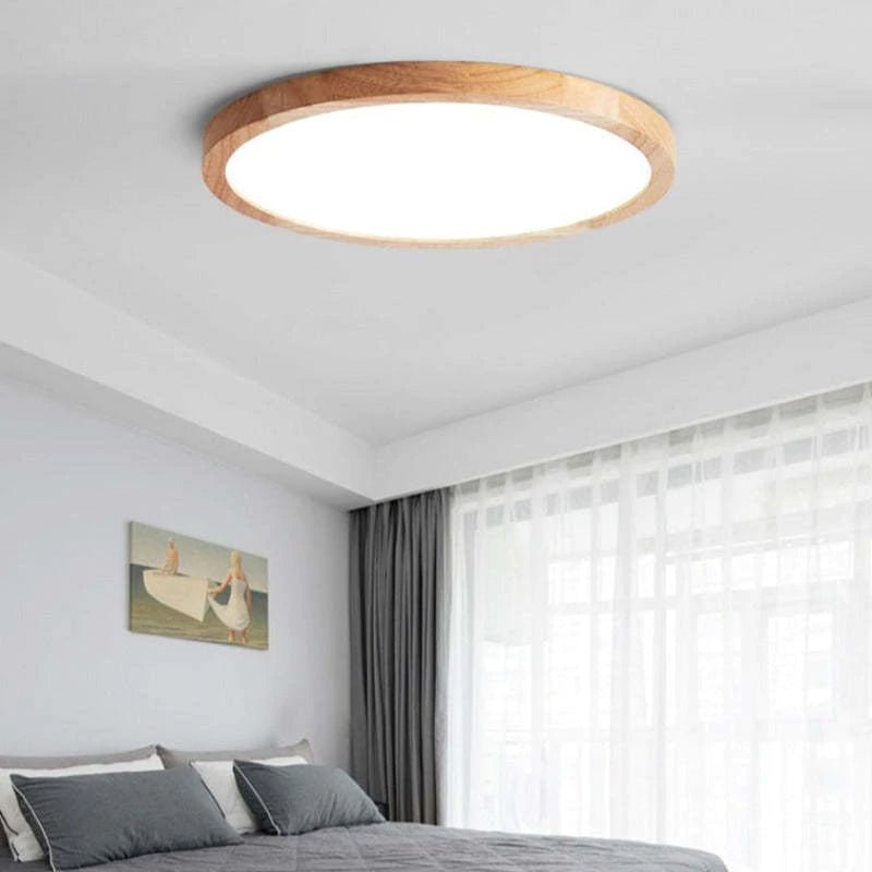 Plafonnier LED Minimaliste Intensité Variable Design Moderne