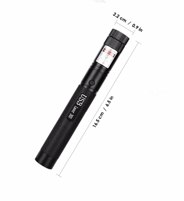 Pointeur Laser Puissant avec Mise au Point Réglable pour Présentations et Activités en Plein Air 8