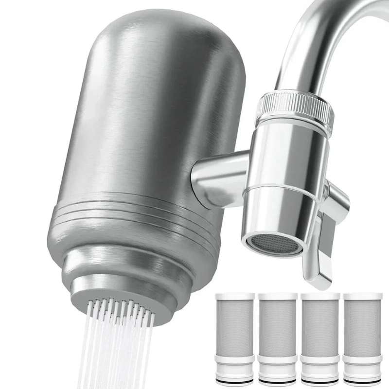 Filtre à Eau Haut de Gamme | Purificateur en Inox Durable - Foivo