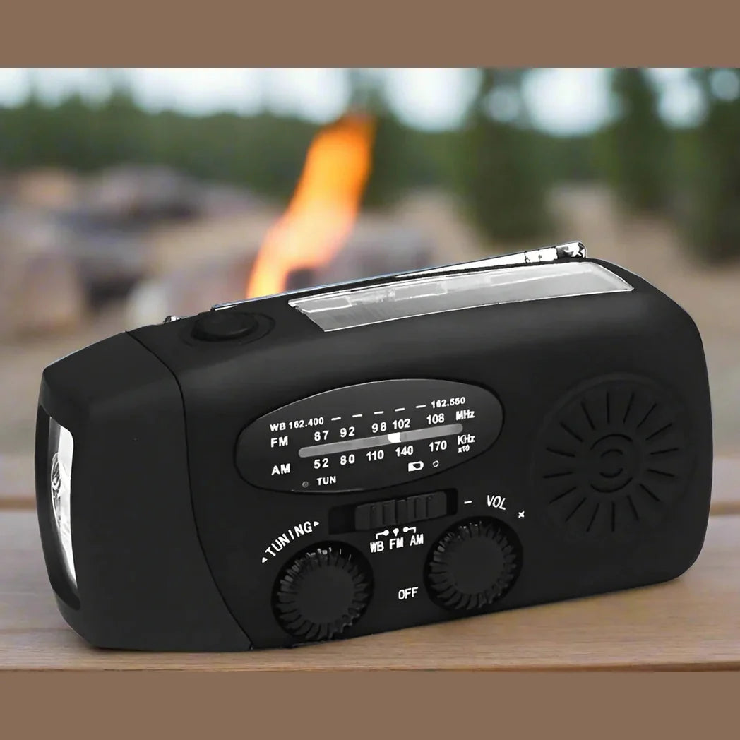 Radio de Secours Solare pour Camping