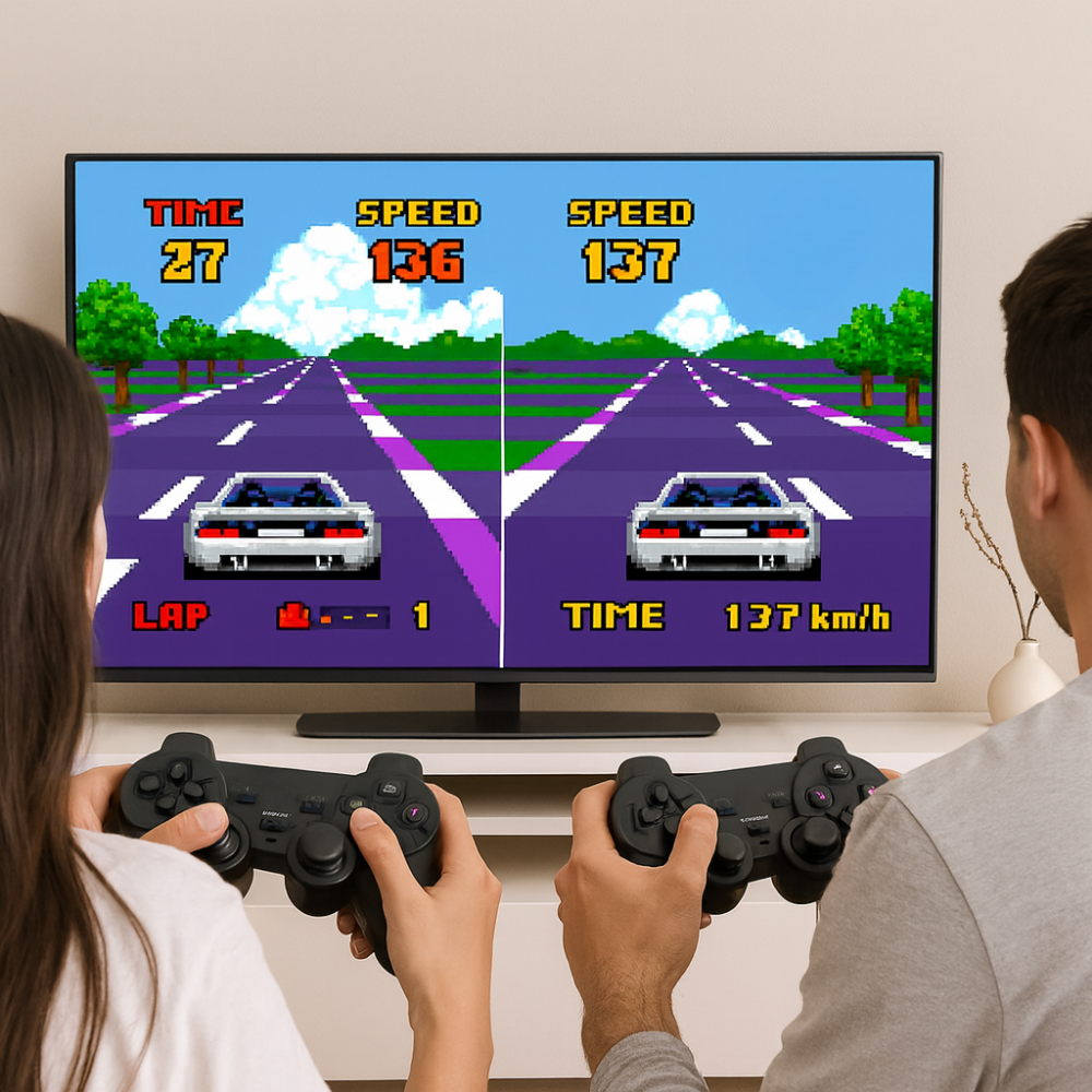 Console de Jeux Rétro 4K avec 20000 Classiques Prêts à Jouer - BlxckFR