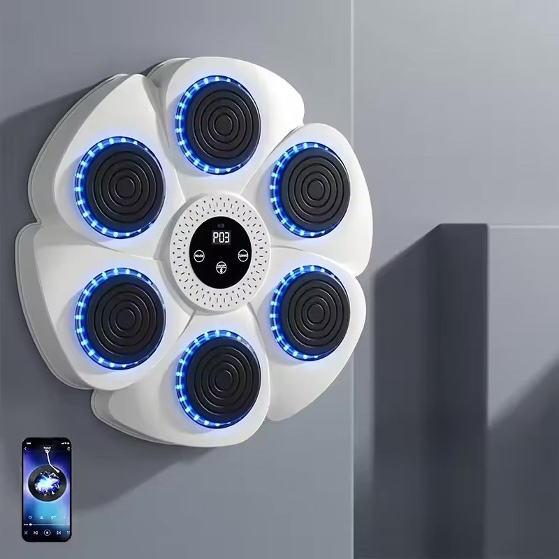 Sacoche de Boxe Murale Bluetooth avec Musique