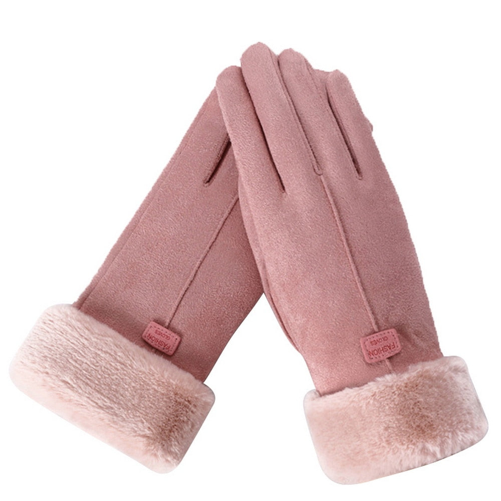 Gants Hiver doublés Polaire Étanches Tactile