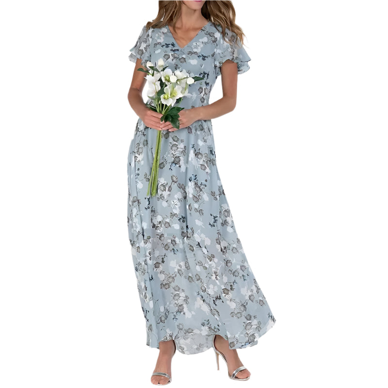 Robe Été Florale Longue et Légère