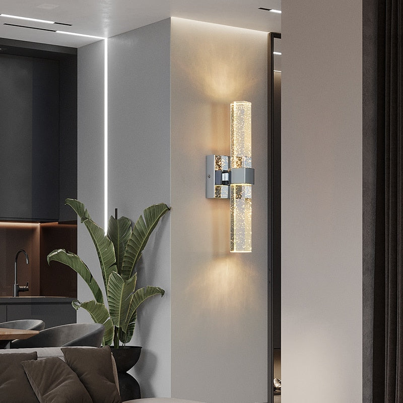Lampe Murale Cristal Élégante et Chic