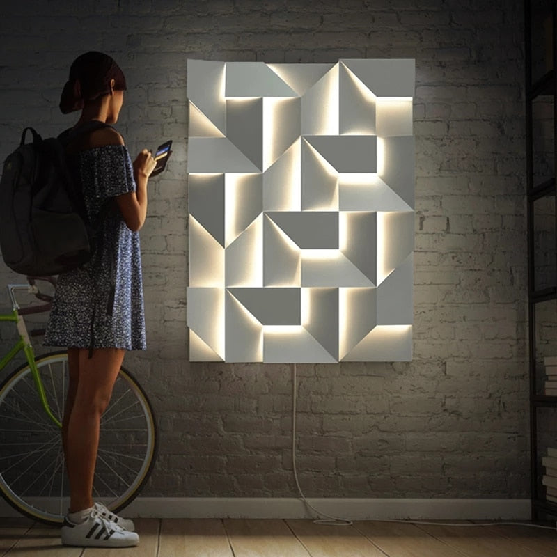 Lampe Murale Design Économe