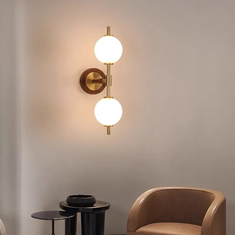 Lampe Murale en Bronze Élégante