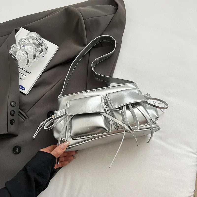 Sac à Bandoulière Chic avec Nœud