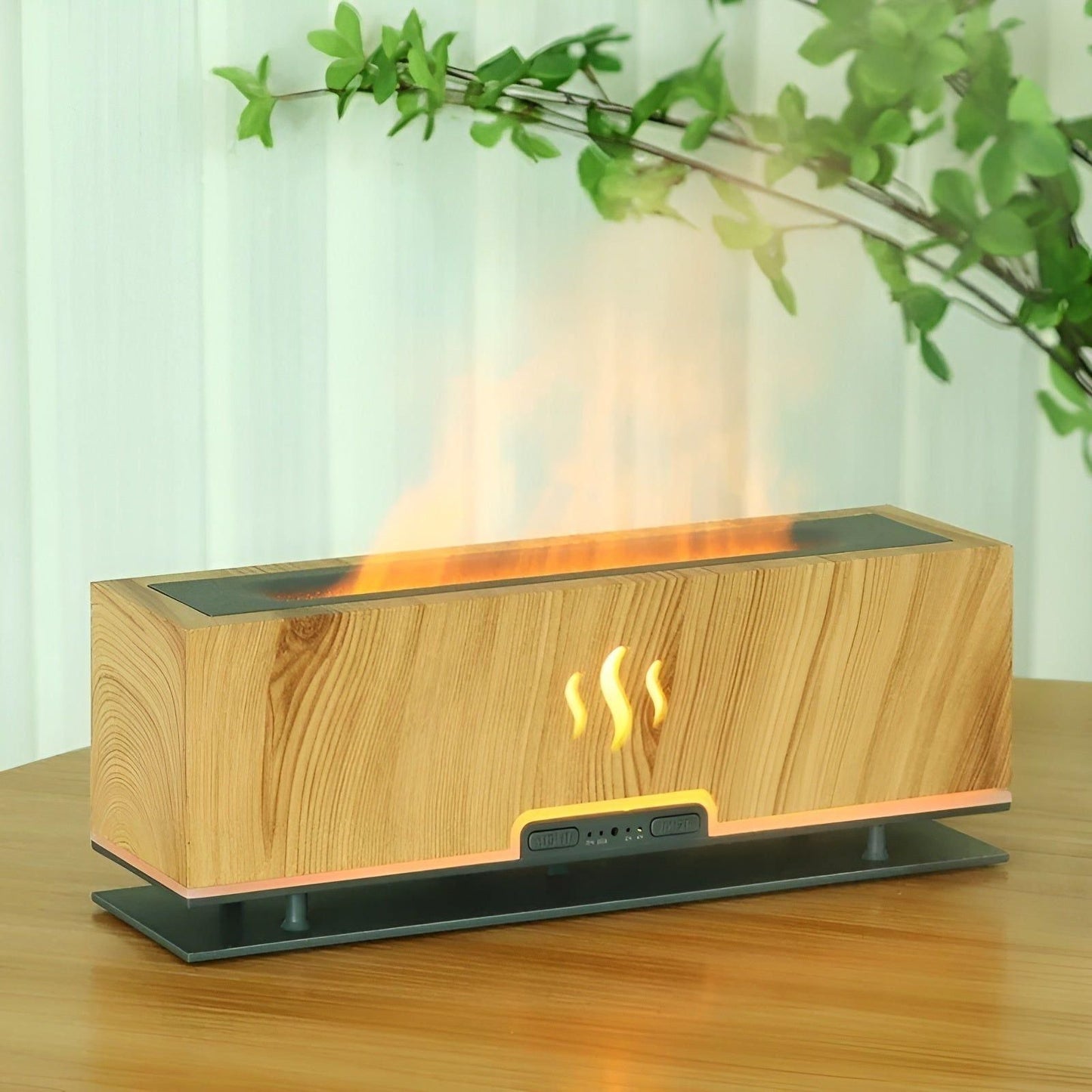Humidificateur Compact avec Éclairage Ambiance et Arôme