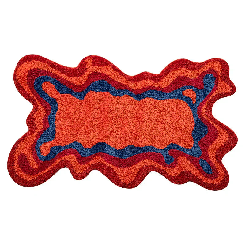 Tapis Vintage Flocage Doux