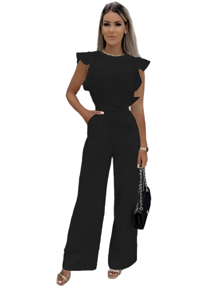 Combinaison Féminine Chic avec Détail de Nœud - Maillot de Bain Élégant pour Dames