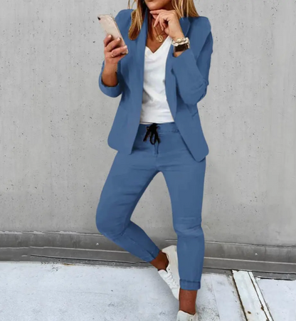 Costume Féminin Chic Deux Pièces