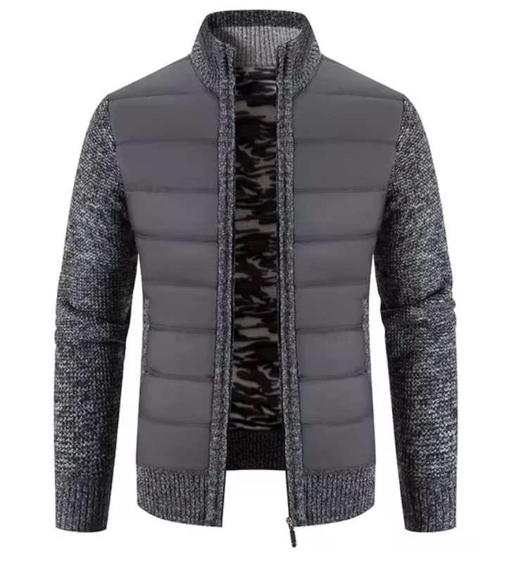 Veste à capuche zippée sportive hommes