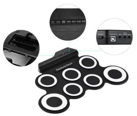 Batterie Électronique Portable pour Débutants
