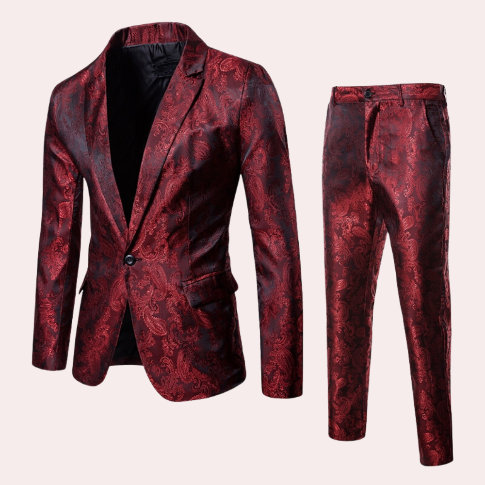 Costume Homme Classique 2 Pièces pour Mariage