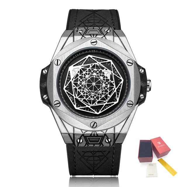 Montre Sport Chronographe Titane Élégante