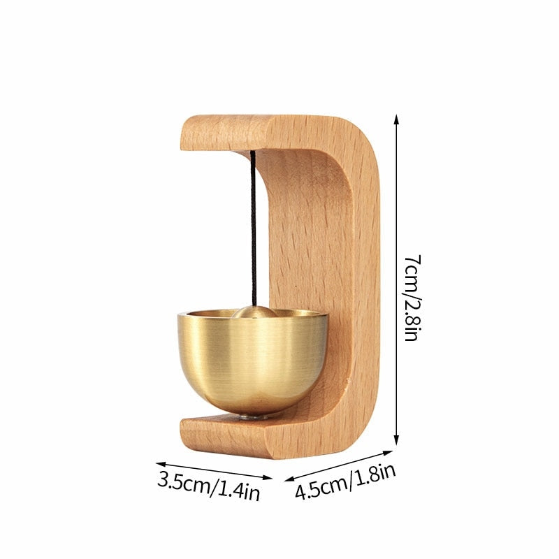 Sonnette de porte en bois créative Forest Song 7