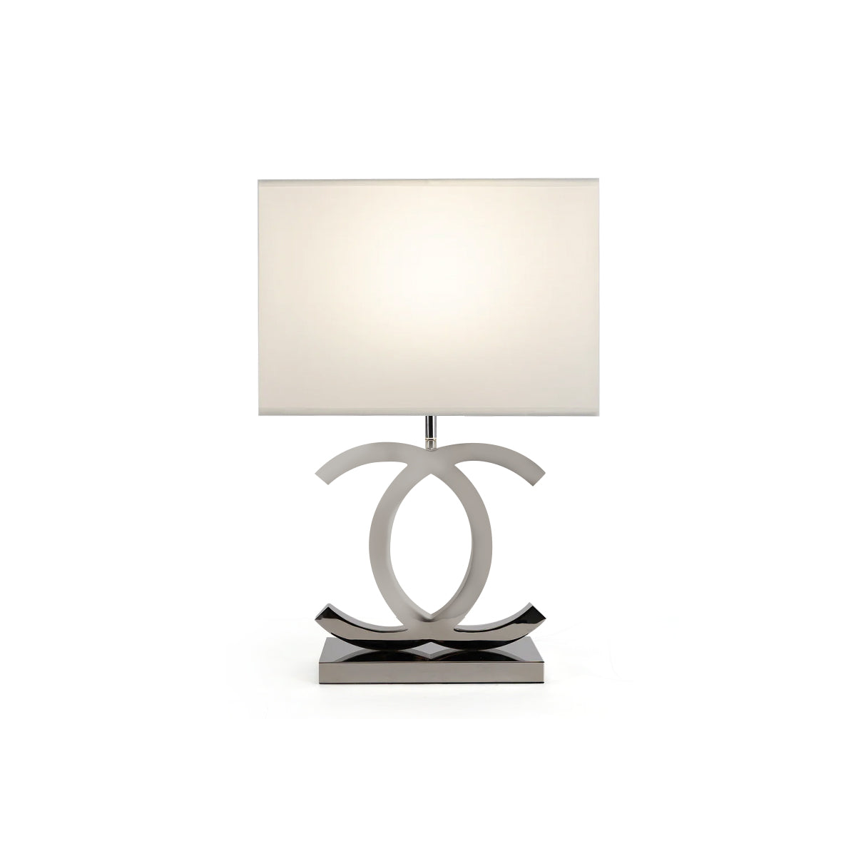 Lampe de Bureau en Métal Brillant | Style Nordique et Raffiné