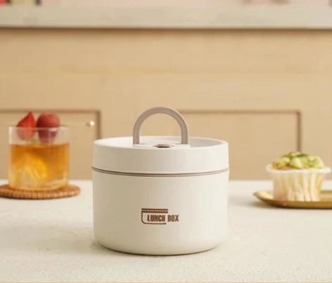 Boîte à Lunch Enfant Inox Robuste avec Compartiments