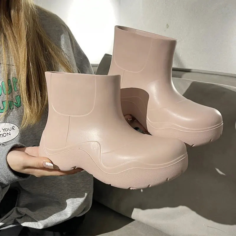 Bottes de Pluie Imperméables pour Femmes