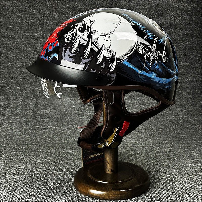 Casque Moto Robusteur et Élégant pour Ville
