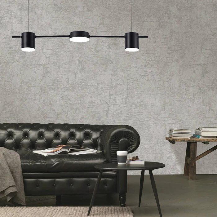 Suspension Moderne en Aluminium AuraDrum 9